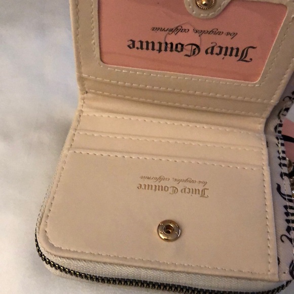 Juicy Couture Angel Not Your Babe Small Zip Around Bifold Wallet NWT - Picture 12 of 16
